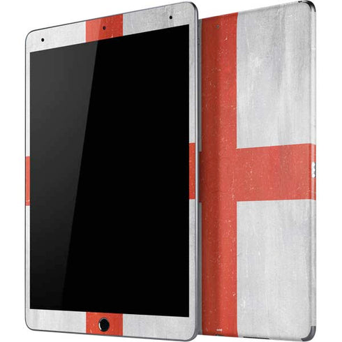 England Flag Distressed iPad Skins